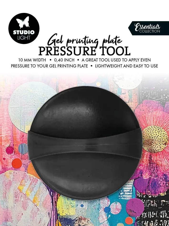 StudioLight Essentials Gel Printing Plate Pressure Tool 10 cm