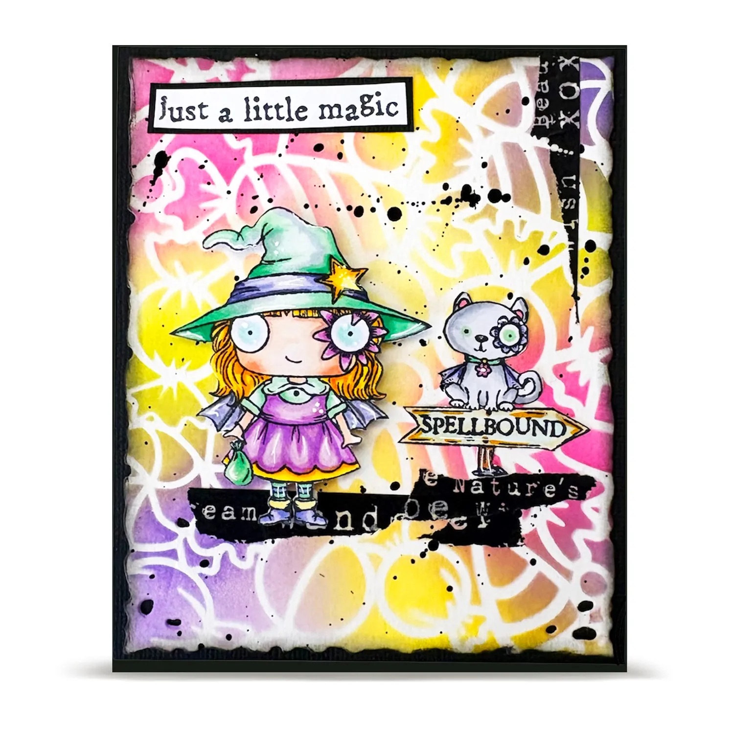 AALL and Create TP-1424 Spellbound A7 Stempelset 5 Halloween-Motive