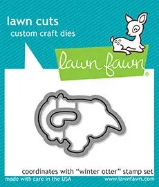 Lawn Fawn Winter Otter Lawn Cuts Stanzschablonen Weihnachten