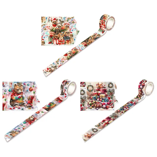 AALL and Create Layer-It-Up Washi Bundle Weihnachten 3 Rollen