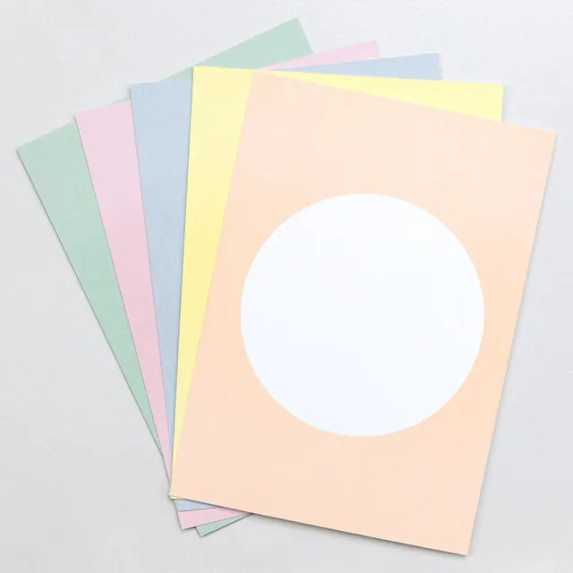 Perlenfischer Frühling Mix Postkartenset A6 5er pastel
