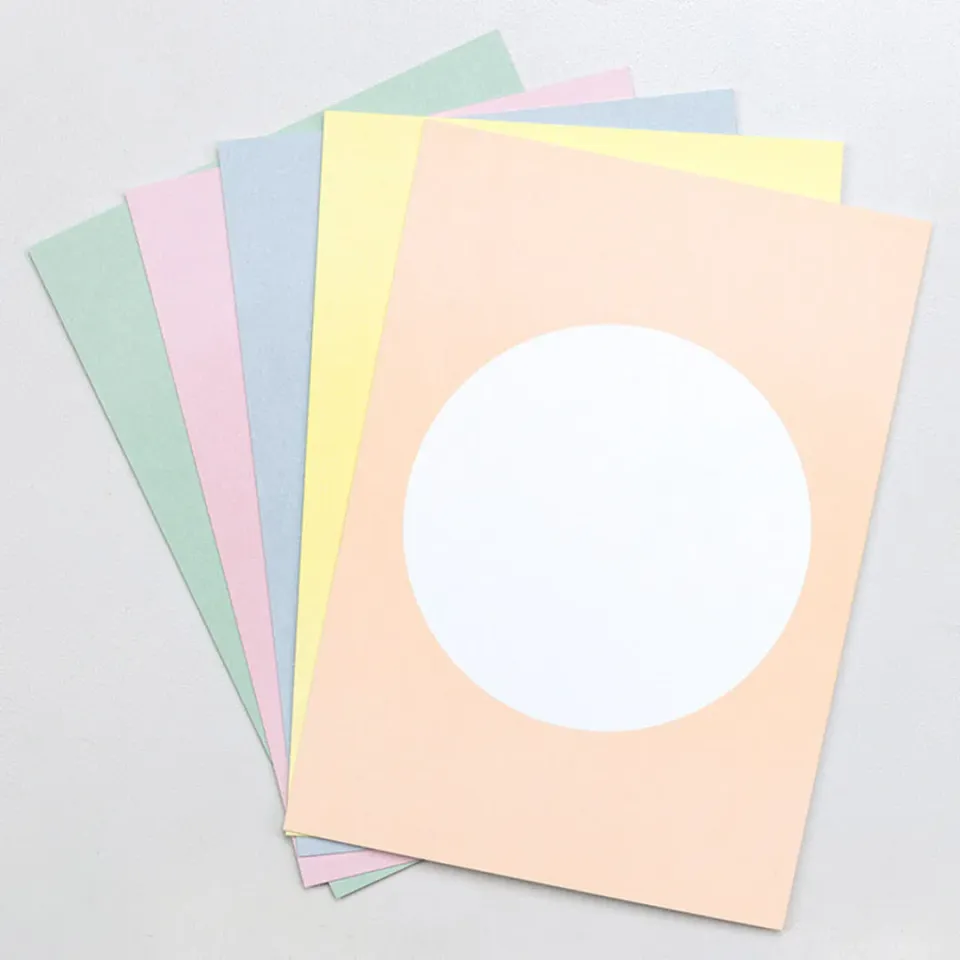 Perlenfischer Frühling Mix Postkartenset A6 5er pastel