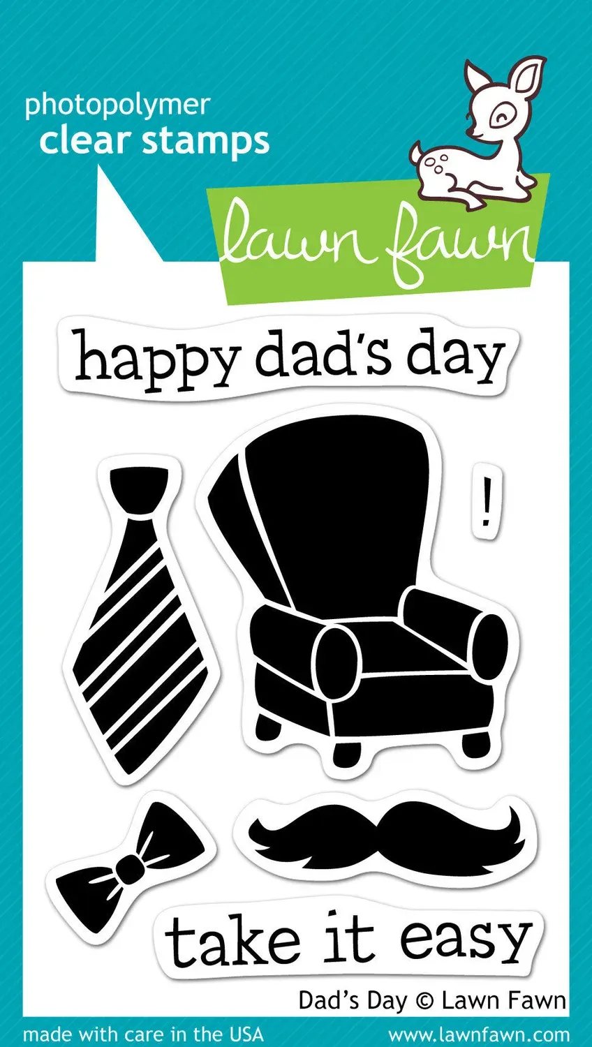 Lawn Fawn Dad's Day Stempelset Vatertag 7-teilig