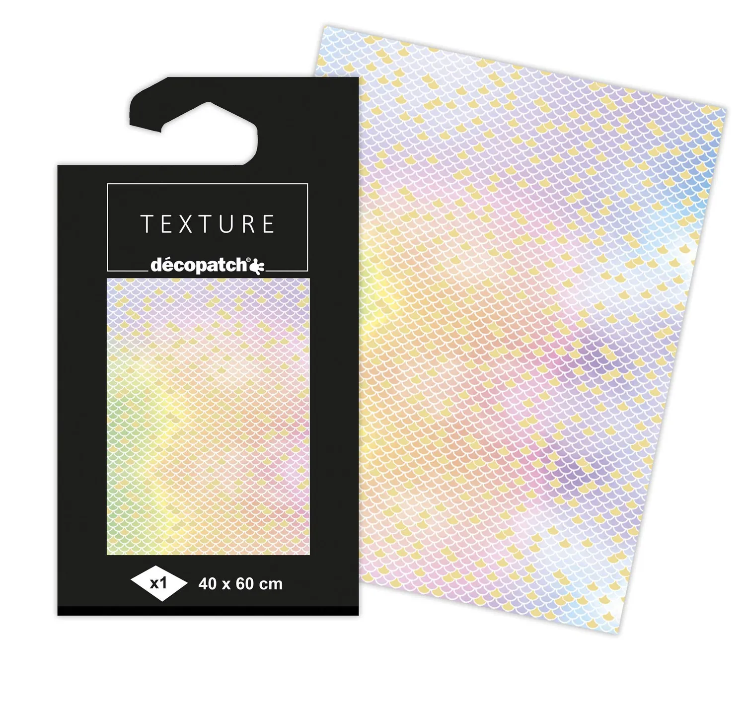 décopatch Texture Papier Meerjungfrau Gold Bogen