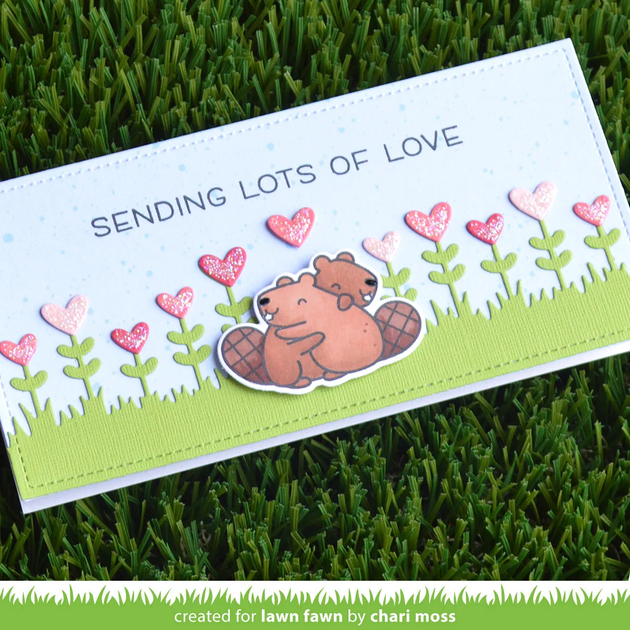 Lawn Fawn So Dam Much Clear Stamps Stempelset Biber