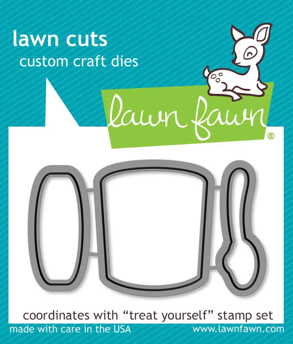 Lawn Fawn Treat Yourself Lawn Cuts Stanzschablonen Eisbecher