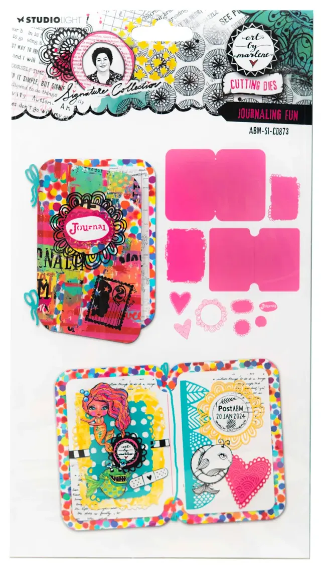 Art by Marlene Signature Journal Die Stanzform A5