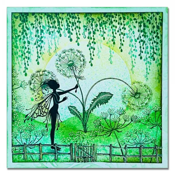 Lavinia-Stamps Drooping Dandelion Stempel Photopolymer