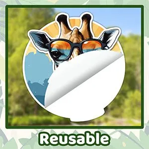 Ieebee Jungle Adventure Sticker Set 160 Stk. wasserfest
