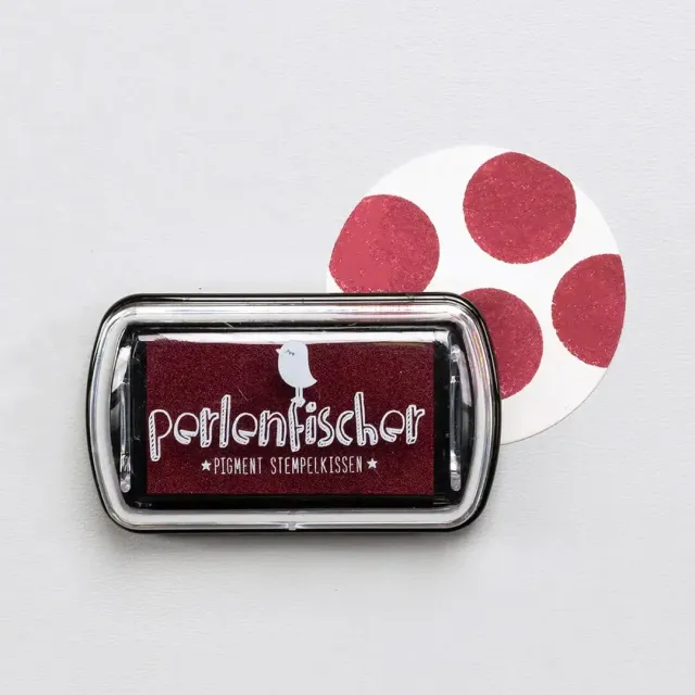 Perlenfischer Beere Mini Stempelkissen Pigment 4,5x2,5 cm