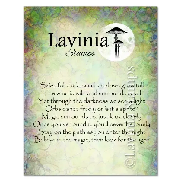 Lavinia Stamps Magic Surrounds Us Stempel Text
