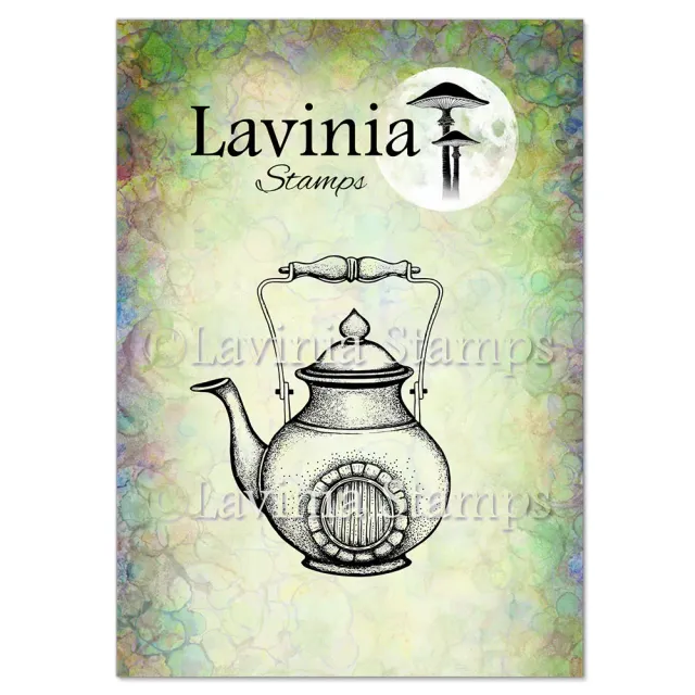 Lavinia Stamps Tea Leaf Dwelling Stempel Photopolymer