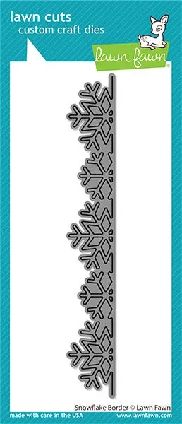 Lawn Fawn Snowflake Border Stanzschablone 15,2 cm