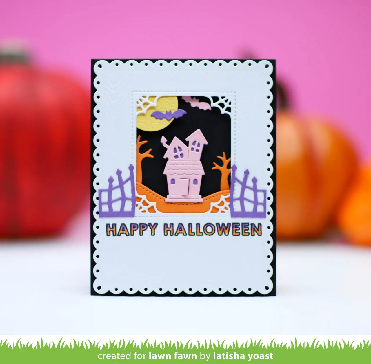 Lawn Fawn Shadow Box Halloween Add-On LF3243 Stanzen 10er