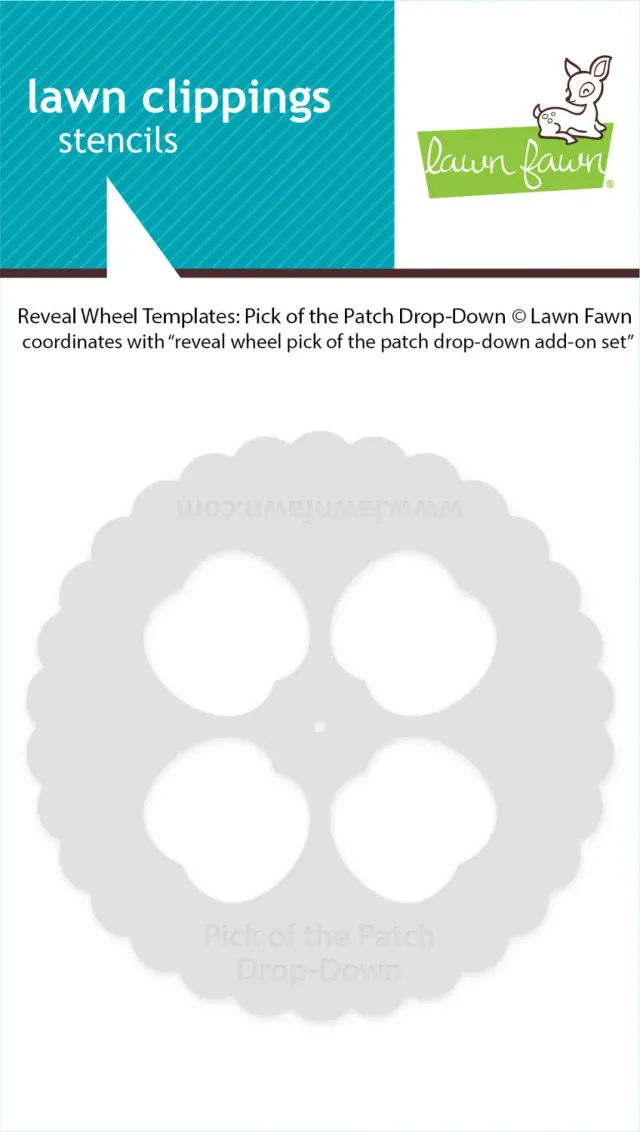 Lawn Fawn Reveal Wheel Templates Pick of the Patch Schablonen