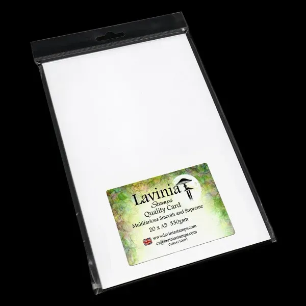 Lavinia-Stamps Multifarious Card Blankokarten A5 weiß