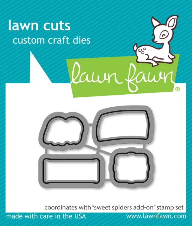Lawn Fawn Sweet Spiders Add-On LF3495 Stanzen Halloween