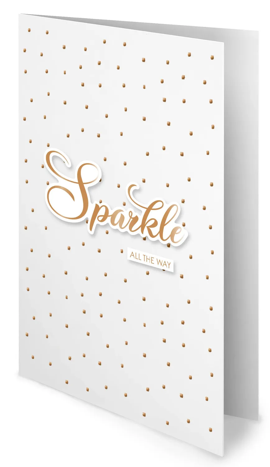 Studio Light Essentials Foiled Cards Bronze Patterns 24 Blatt