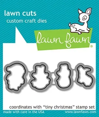 Lawn Fawn Lawn Cuts Tiny Christmas Stanzschablonen