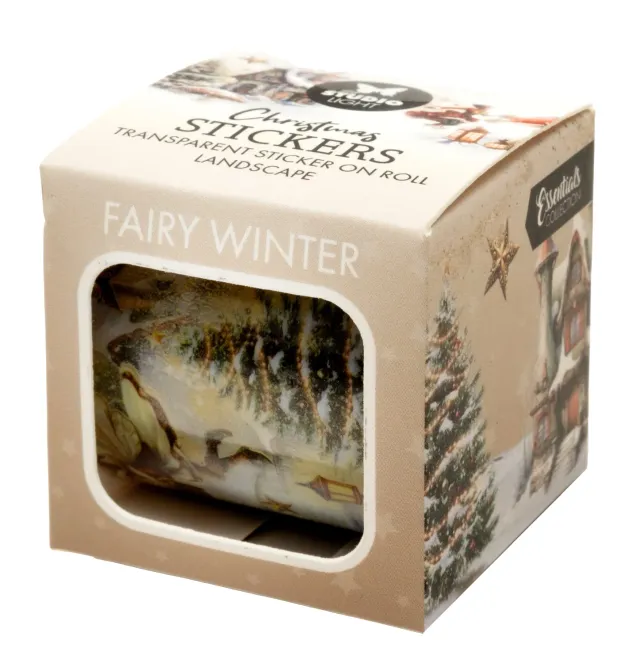 StudioLight Essentials Fairy Winter Sticker Rolle 5 Meter