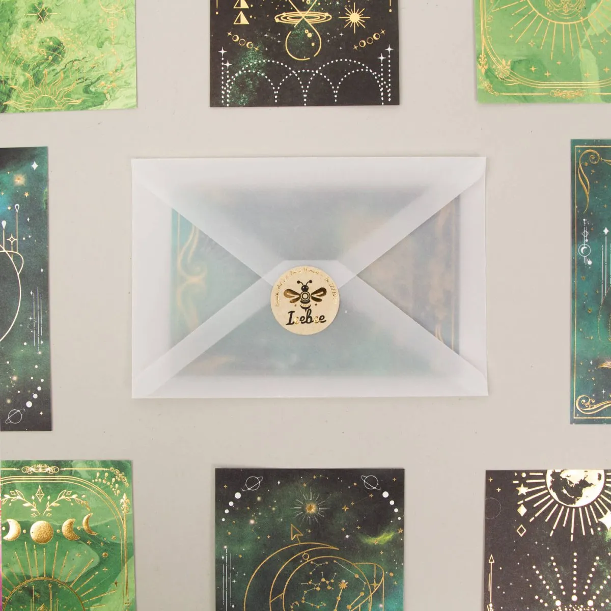 Ieebee Daybreak Star Materialpapier 15-teilig Scrapbooking