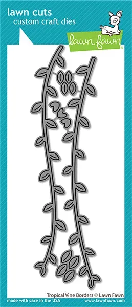 Lawn Fawn Tropical Vine Borders Stanzen tropisch