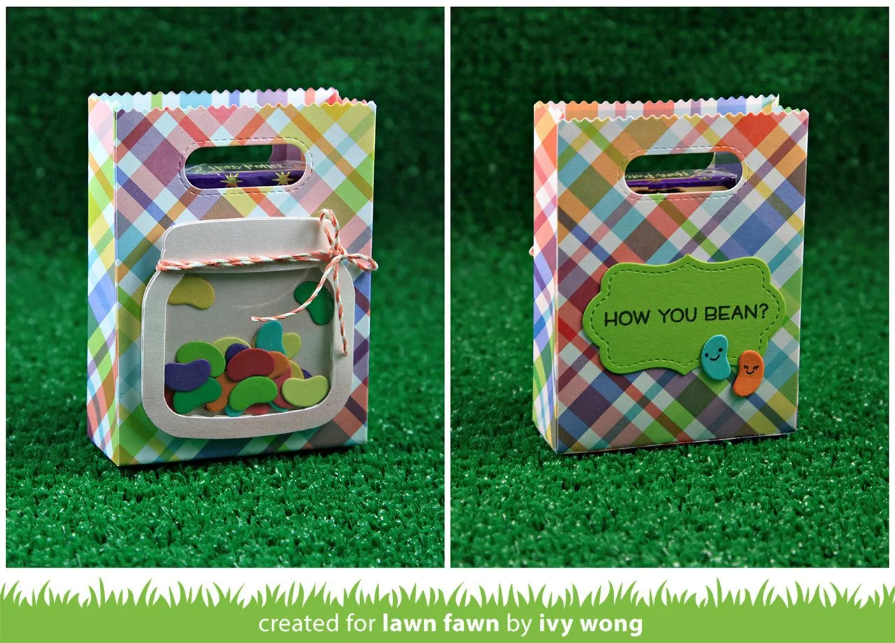 Lawn Fawn How You Bean Shaker Add-On Stanzen