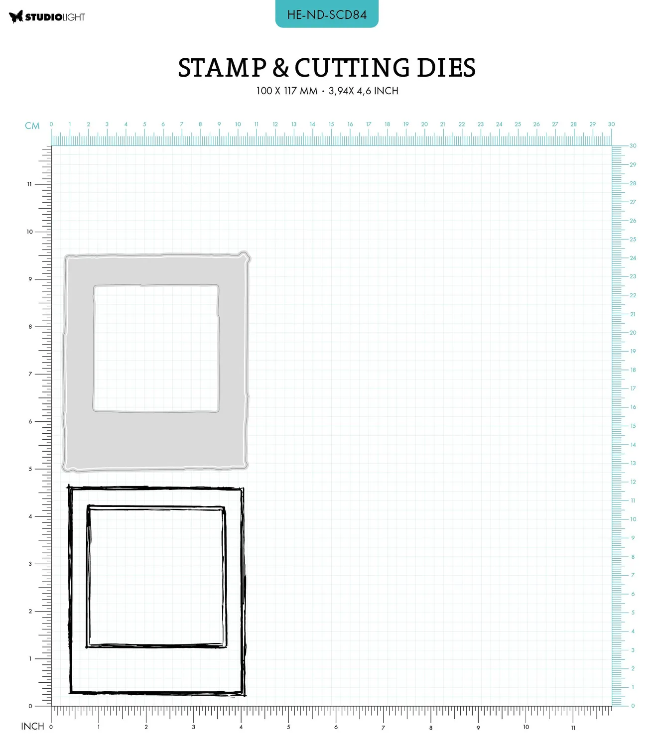 StudioLight Hazel Eaton Nature's Dream 2 Stempel Polaroid-Rahmen