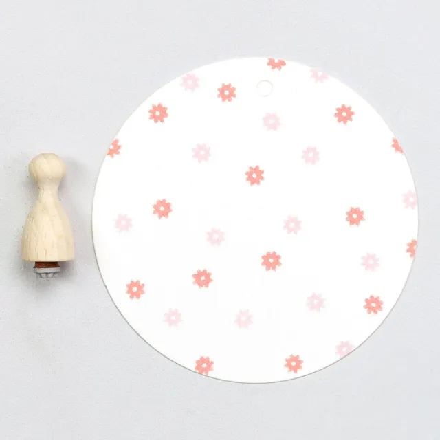Perlenfischer Blüte 2 mini Stempel 5x5 mm