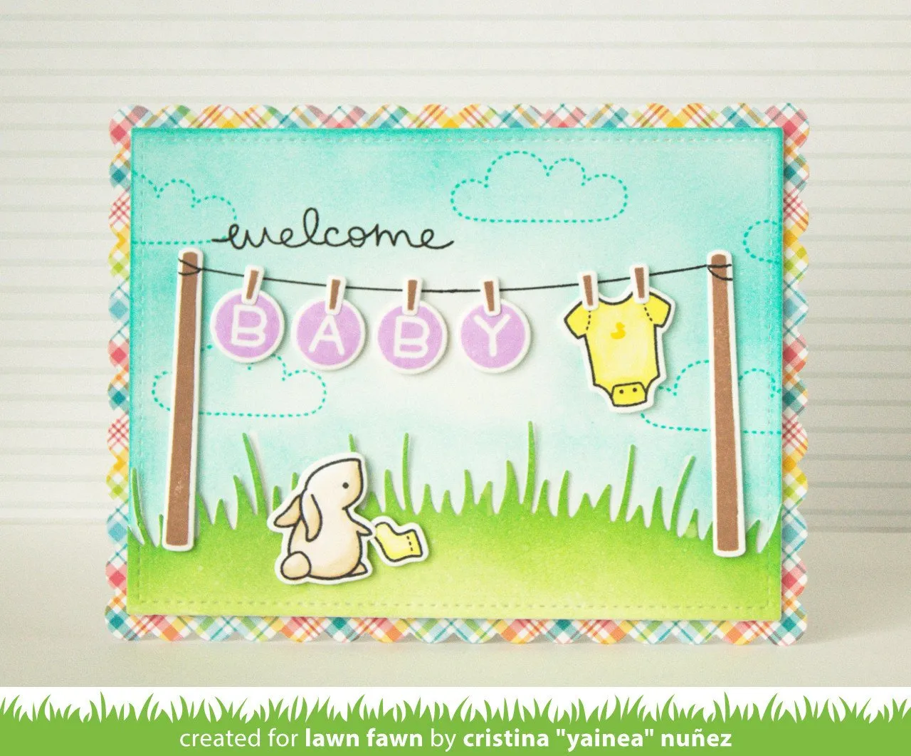 Lawn Fawn Little Bundle LF1127 Stempelset Baby