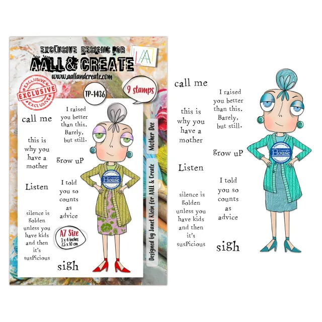 AALL and Create TP-1436 Mother Dee Stempel A7 Janet Klein