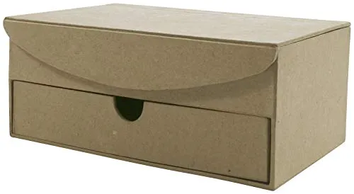 Décopatch BT025O Schmuckkästchen Pappmaché mit Schublade