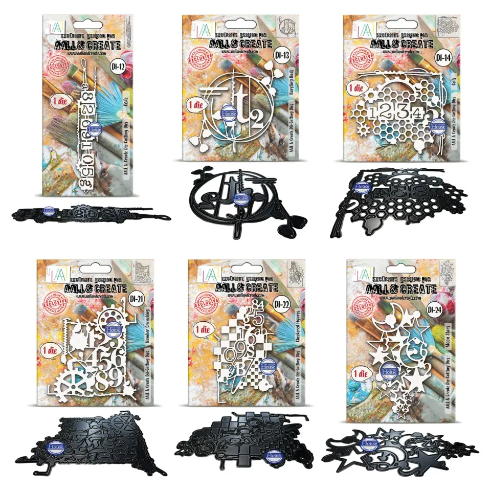 AALL and Create Bipasha Cell Figures Stanzformen Bundle