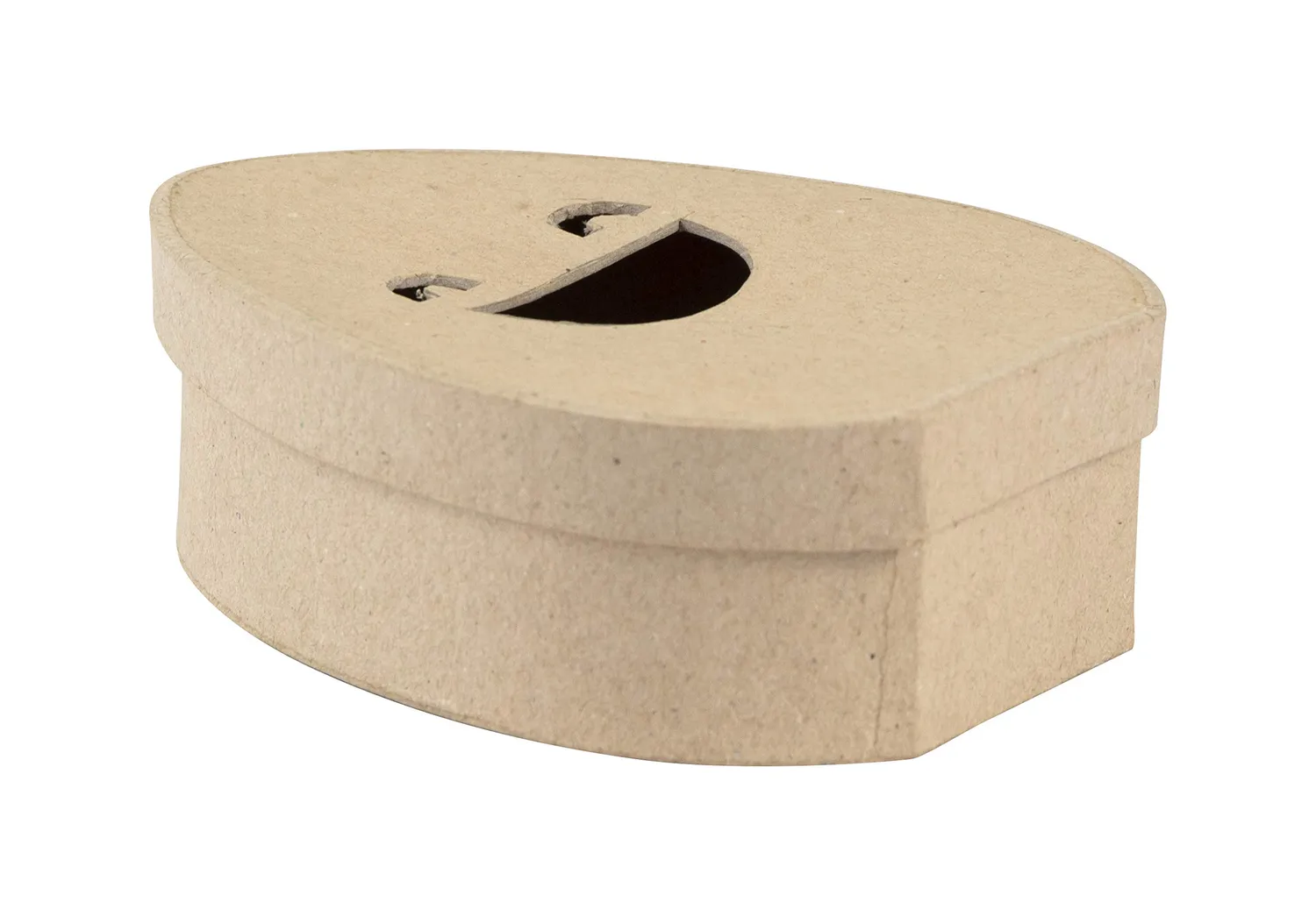 décopatch Korb rund S Pappmaché-Korb 11x10x11,5 cm natur