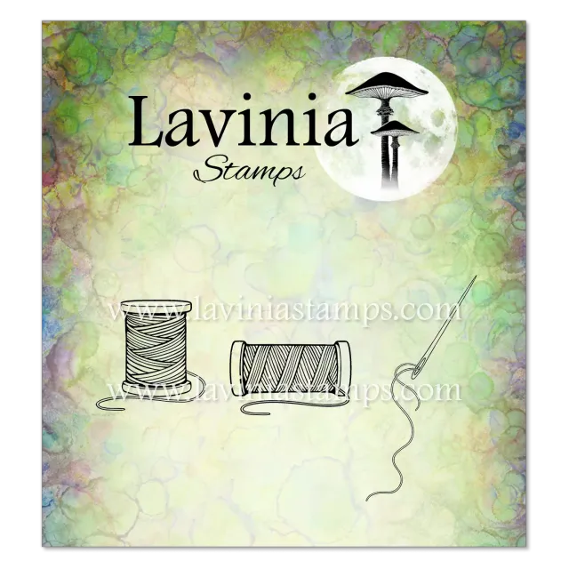 Lavinia-Stamps Reels & Needle Stempel Photopolymer Nähmotiv