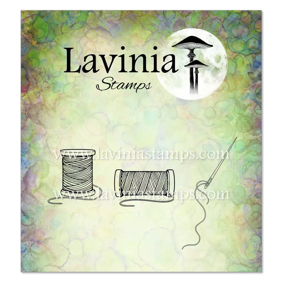 Lavinia-Stamps Reels & Needle Stempel Photopolymer Nähmotiv