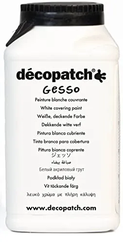 décopatch GE300AO Gesso Weiß 300g Grundierung