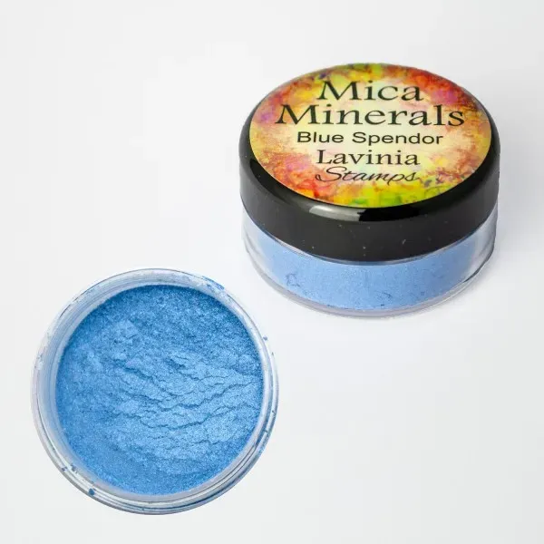 Lavinia-Stamps Mica Minerals Pigmentpulver Blue Splendour