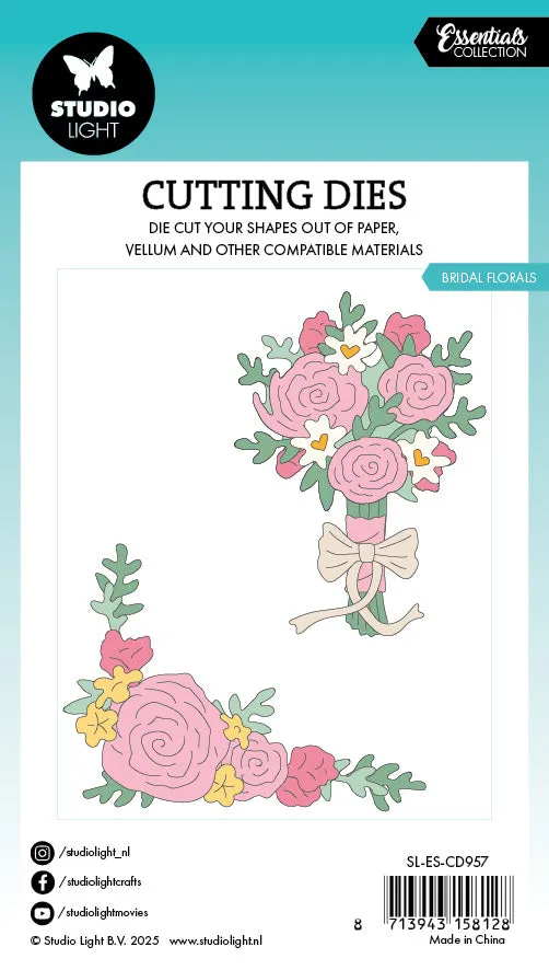 StudioLight Essentials Bridal Florals Stanzschablone
