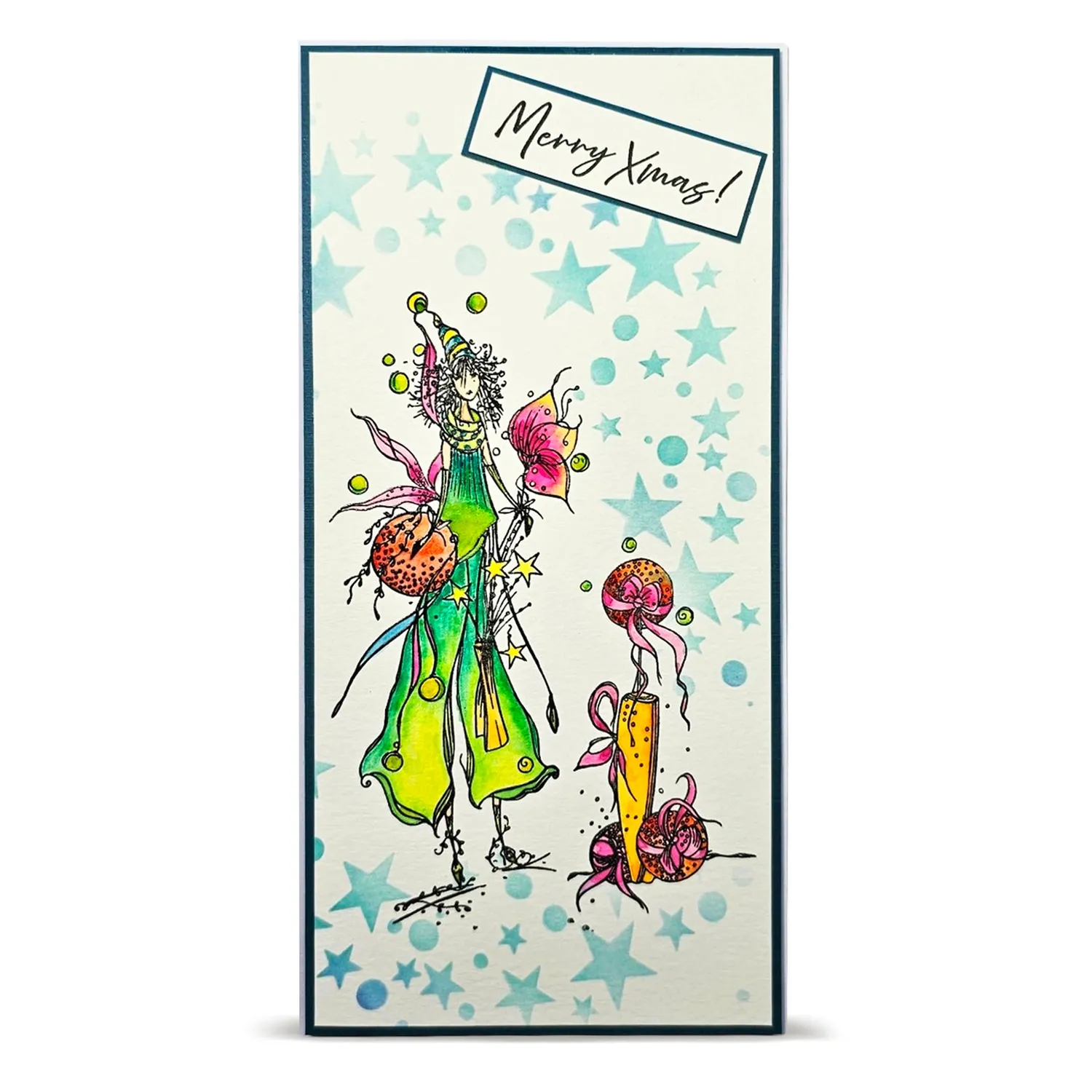 AALL and Create TP-1470 Aerial Carol Clear Stamps A6 Weihnachten