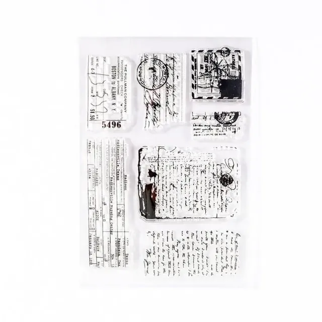 Ieebee A Handwritten Letter Silikonstempel Brief