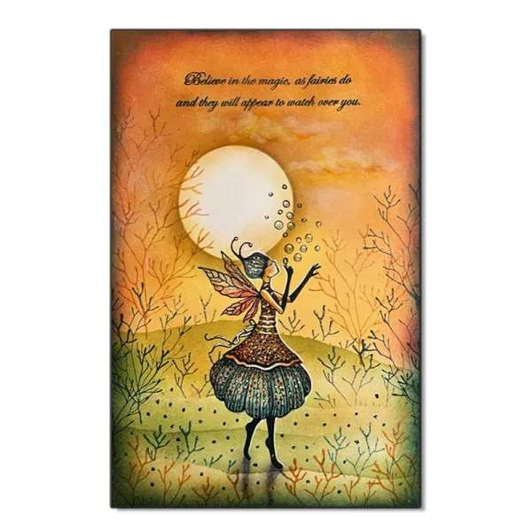 Lavinia Stamps Giselle Stempel klar handgezeichnet