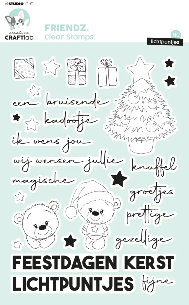 StudioLight Creative Craftlab Friendz Lichtpuntjes Clear Stempel