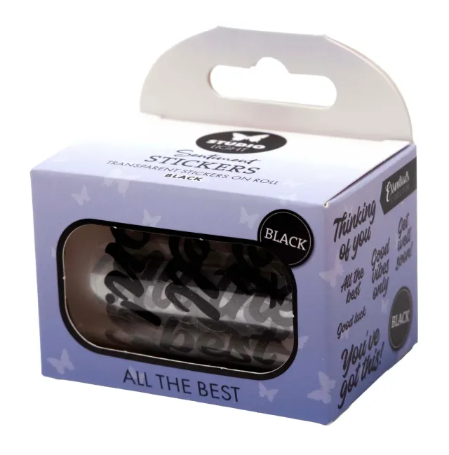 StudioLight Essentials Sticker Schwarz All the Best 5 m