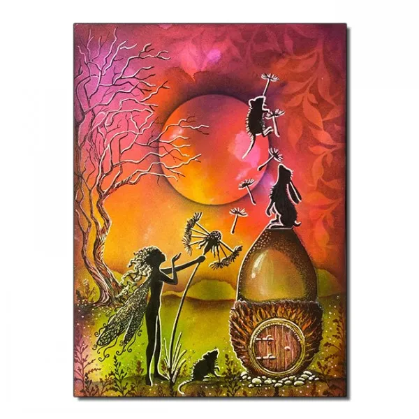 Lavinia Stamps Three Woodland Mice Stempel Fotopolymer