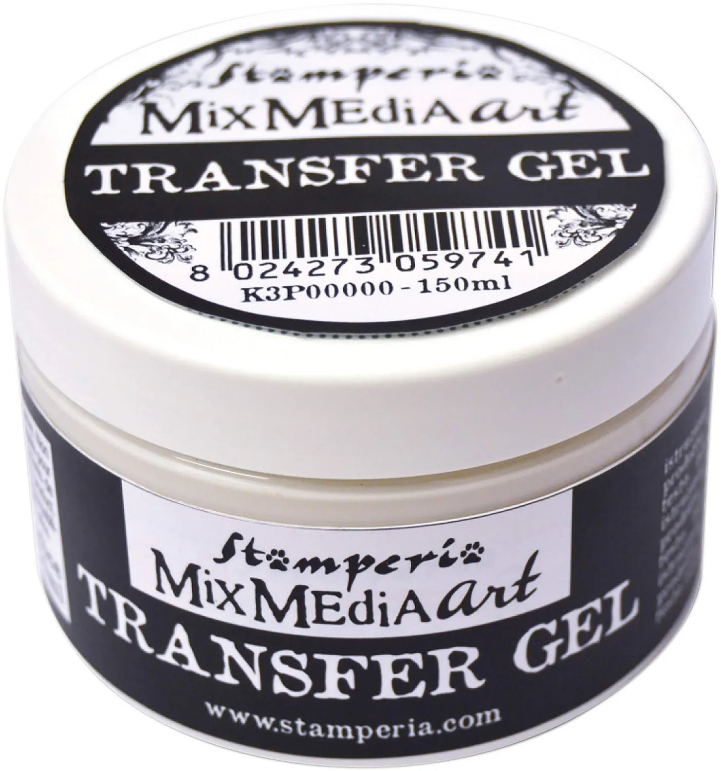 Stamperia Transfer Gel Medium 150 ml wasserbasiert