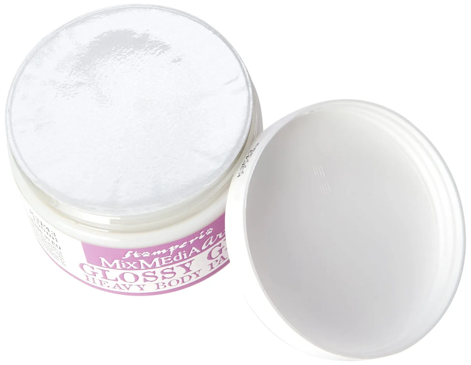 Stamperia Glossy Gel Strukturpaste 150 ml transparent