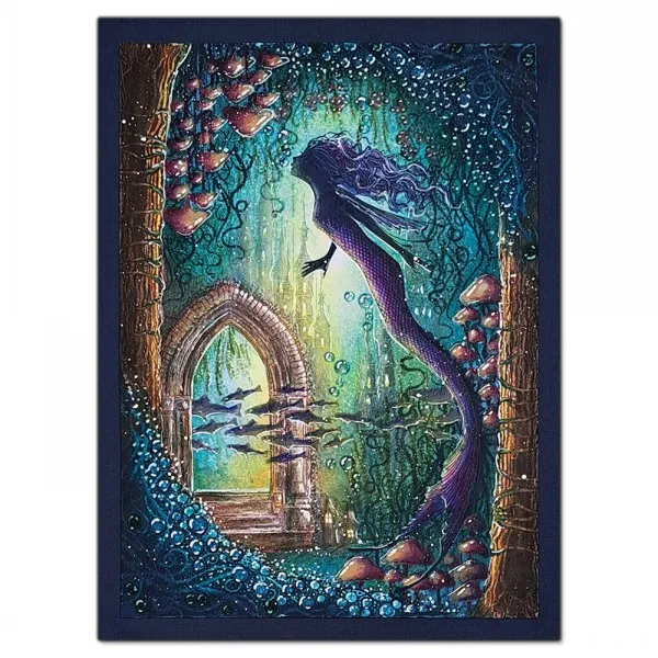 Lavinia-Stamps Tangled River Root Corner Stempel Ecke Ranken