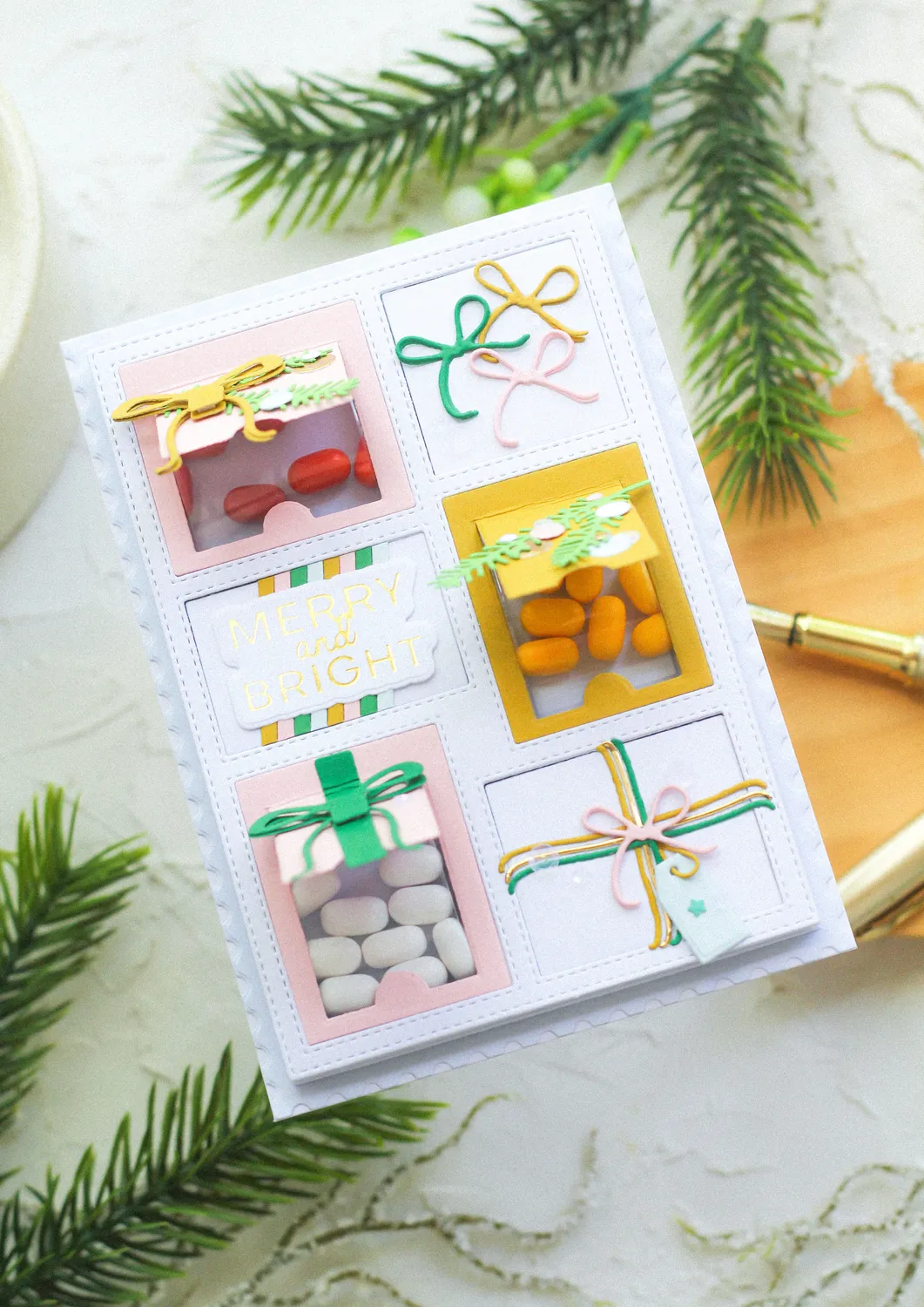 StudioLight Essentials Advent Cardshape Stanzschablone