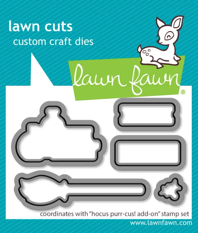 Lawn Fawn Hocus Purr-cus Add-On Stanzformen 5-teilig Halloween